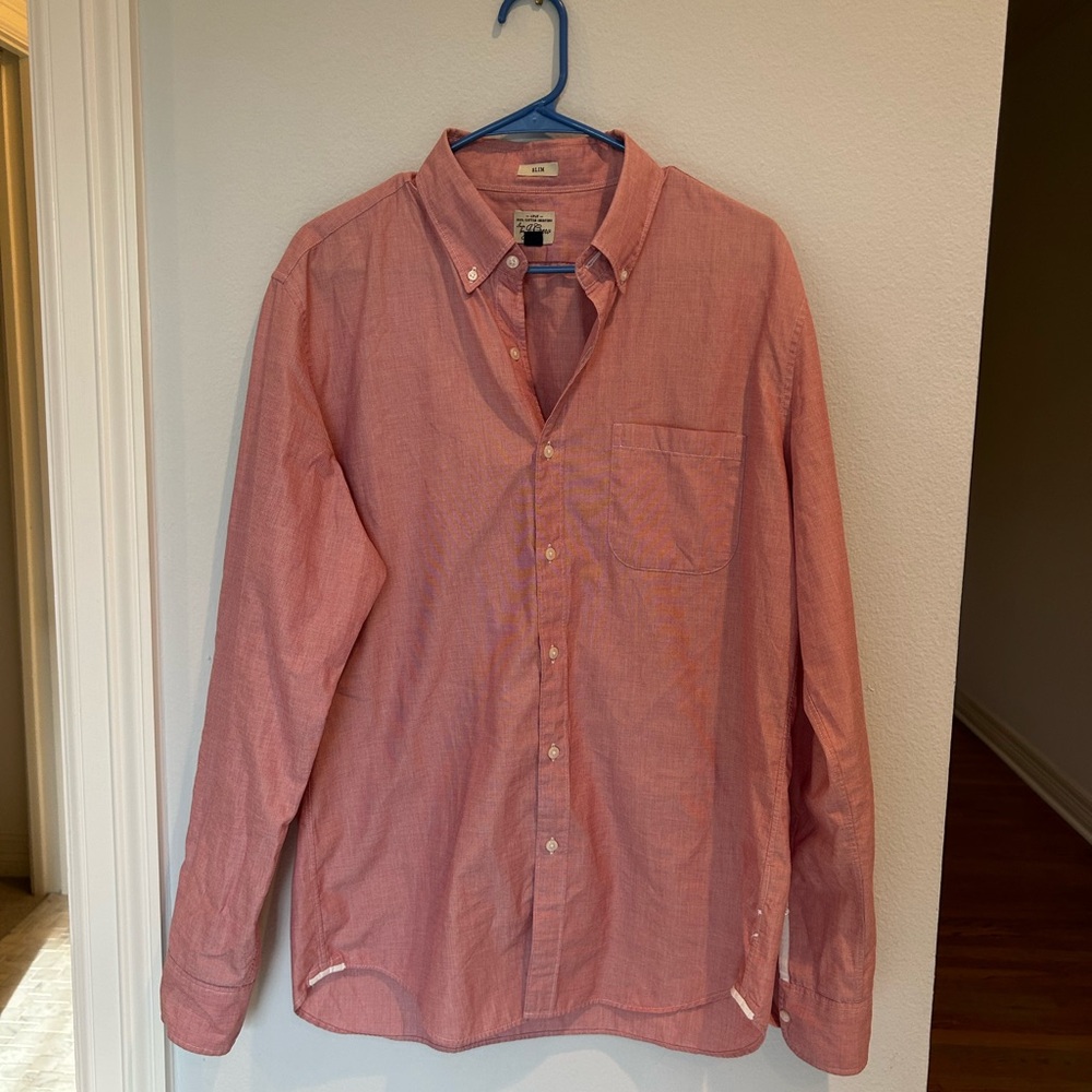 J CREW slim men’s dress shirt